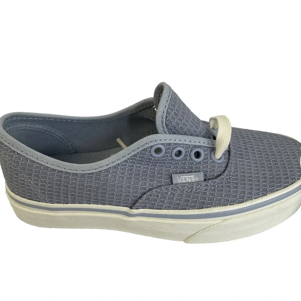 New Vans Authentic Multi Woven Zen Blue Shoes Men's Size 3.5 / Women's Size 5